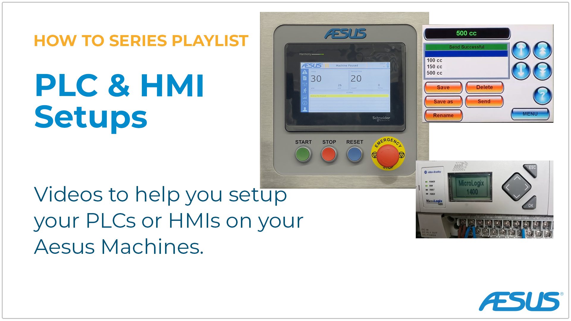 PLC & HMI Setups